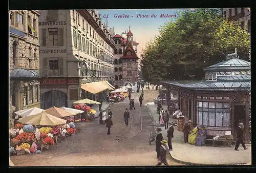 AK Genève, Place du Molard