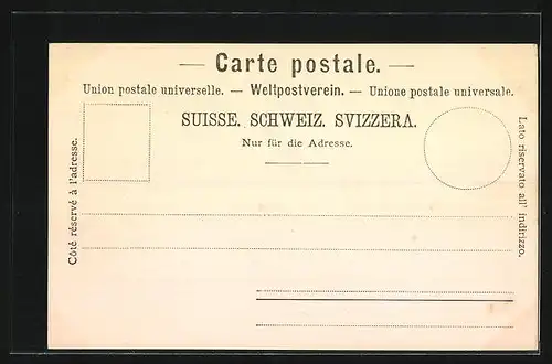 AK Zürich, Partie vom Sonnenquai