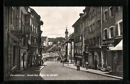 AK Porrentruy, Grand Rue et Rue du Marché