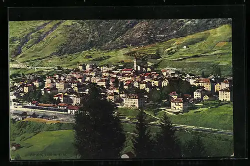 AK Airolo, Totalansicht der Gemeinde