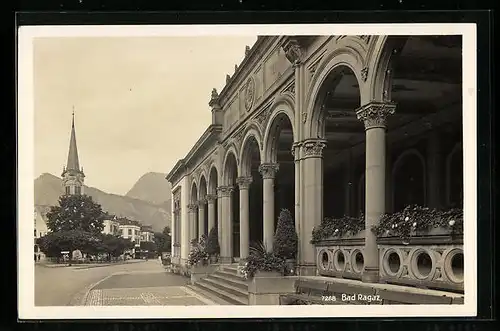 AK Bad Ragaz, Partie am Markt, Kirche