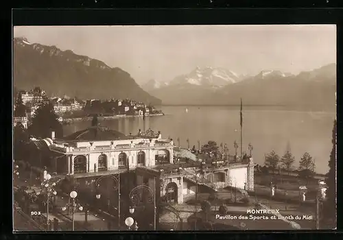 AK Montreux, Pavillon des Sports et Dents du Midi