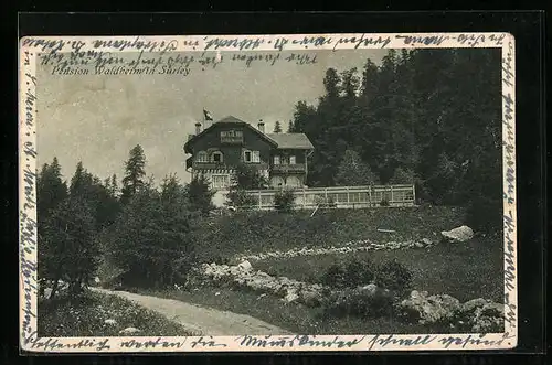 AK Surlej, Pension Waldheim