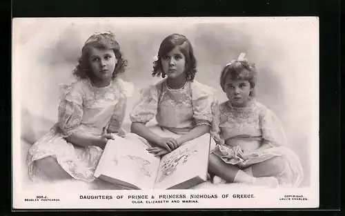 AK Daughters of Prince & Princess Nicholas of Greece