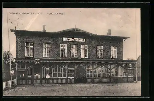 AK Grömitz i. Holst., Hotel zur Post