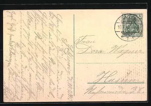 AK Schleswig, Partie in der Moltkestrasse