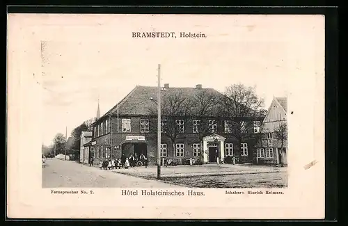 AK Bramstedt /Holstein, Hotel Holsteinisches Haus