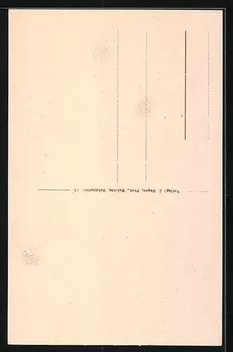 AK Malente-Gremsmühlen, Hotel-Pension Waidmannsruh von O. M. Brandt