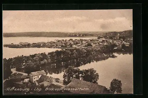 AK Ratzeburg i. Lbg., Blick vom Wasserturm