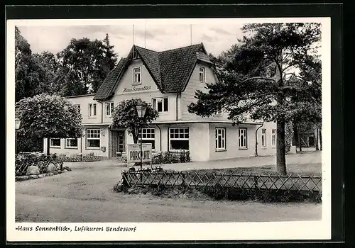 AK Bendestorf, Gasthaus und Pension Haus Sonnenblick