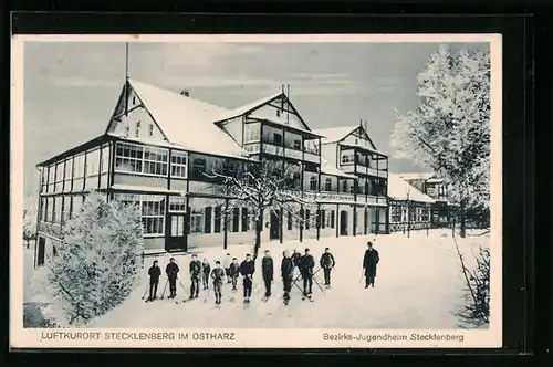 AK Stecklenberg i. Ostharz, Bezirks-Jugendheim Stecklenberg