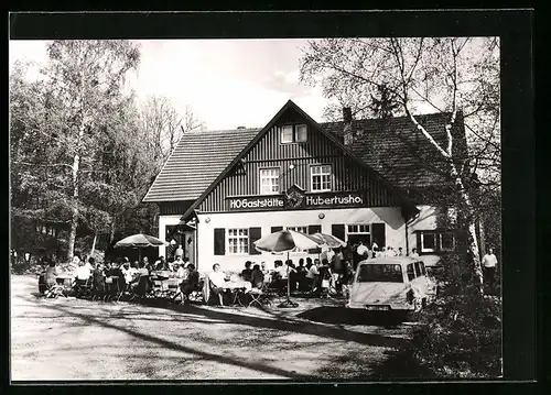 AK Bad Liebenstein i. Thür. Wald, HO-Gaststätte Hubertushof