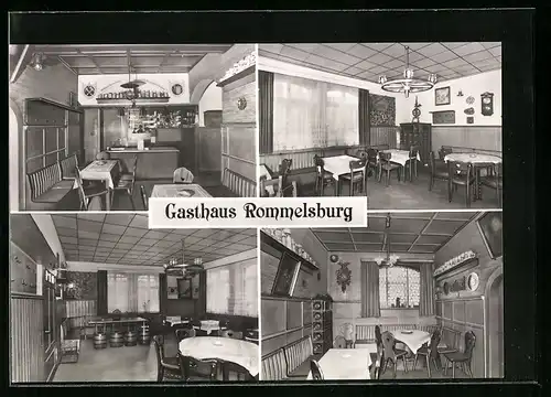 AK Schweina i. Thür. Wald, Gasthaus Rommelsburg