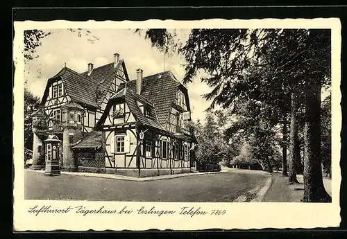 AK Esslingen, Gasthaus Jägerhaus
