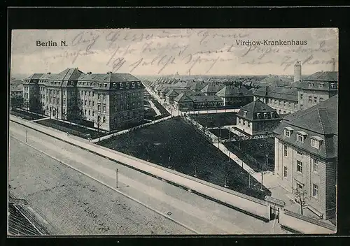 AK Berlin, Partie vom Virchow-Krankenhaus