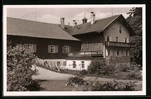 AK Grafenaschau bei Murnau, Lindenhof Erholungsheim der Inneren Mission