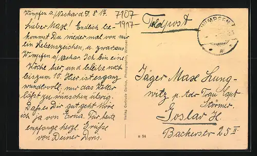 AK Wimpfen a. B., Hotel Mathilden-Bad