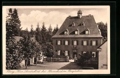 AK Burscheid im Bergischen Land, Burg Haus Landscheid