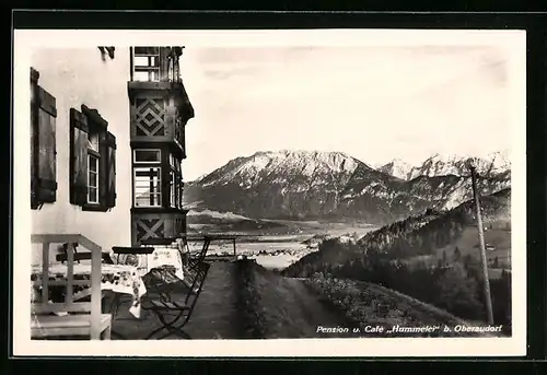 AK Oberaudorf, Pension und Cafe Hummelei