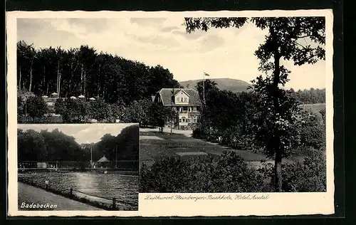 AK Steinbergen-Buchholz, Hotel Auetal, Badebecken