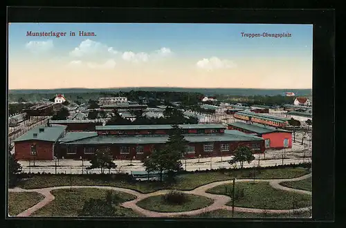 AK Munsterlager in Hann., Truppen-Übungsplatz