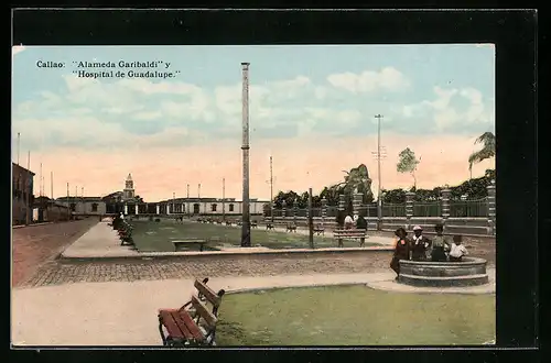 AK Callao, Alameda Garibaldi y Hospital de Guadalupe