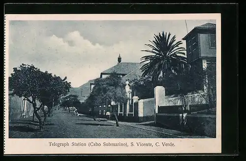 AK Sao Vicente /Kap Verde, Telegraph Station (Cabo Submarino)