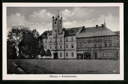 AK Kokorin, Restaurace, radnice