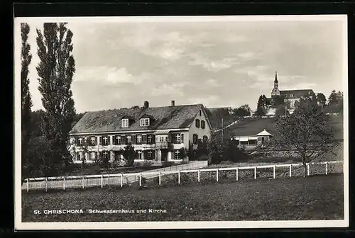 AK St. Chrischona, Schwesternhaus und Kirche