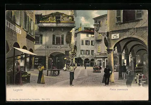 AK Lugano, Piazza commerzia