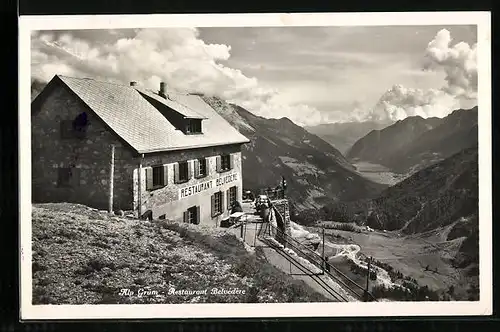 AK Alp Grüm, Restaurant Belvédère