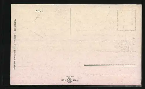 AK Ardez, Ortspartie mit Burgberg