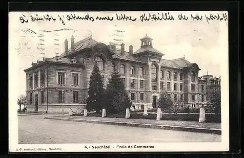 AK Neuchâtel, Ecole du Commerce