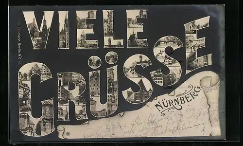 AK Nürnberg, Kirchen, Ortspartien