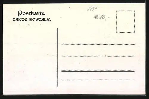 AK Allendorf a. Werra, Bahnhofstrasse, Kaiserl. Postamt