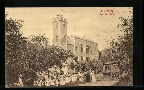 AK Cossebaude, Restaurant auf dem Osterberg von Karl Seifert