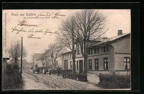 AK Kalübbe, Geschäftshaus von Wilh. Dierks