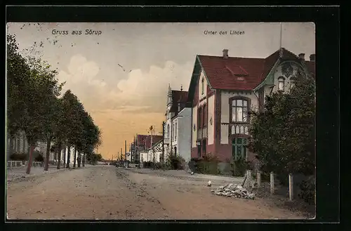 AK Sörup, Unter den Linden