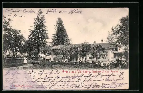 AK Wolfsberg, Gasthaus von Stefan Forster