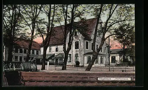 AK Vegesack, Gasthaus Hafenhaus