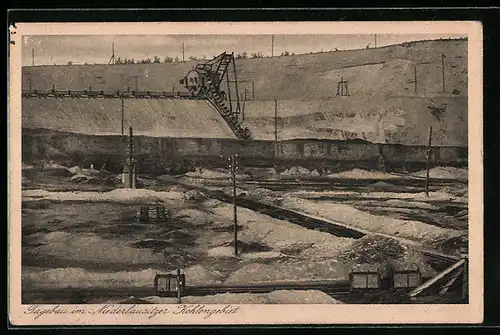 AK Senftenberg, Tagebau im Niederlausitzer Kohlengebiet