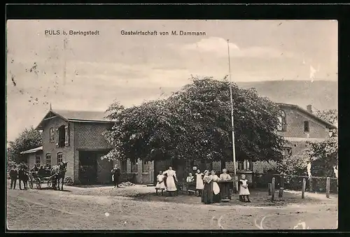 AK Puls b. Beringstedt, Gasthaus von M. Dammann