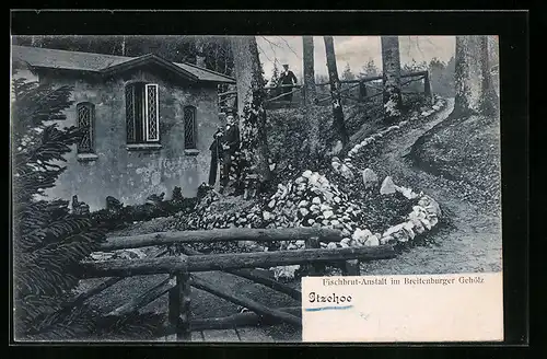 AK Itzehoe, Fischbrut-Anstalt im Breitenburger Gehölz