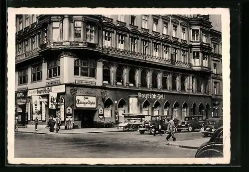 AK Berlin, Gaststätte Bayrischzell, Friedrich-Str. 76 Ecke Jägerstr.