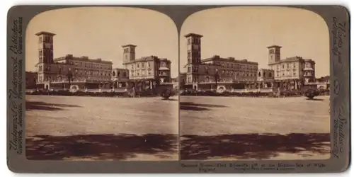 Stereo-Fotografie Underwood & Underwood, New York, Ansicht Isle of Wight, Osborne House