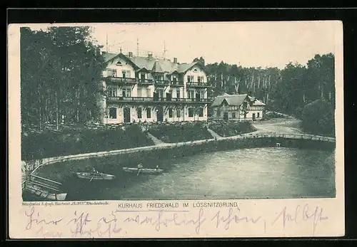 AK Lössnitzgrund, Kurhaus Friedewald