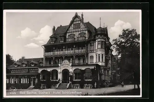 AK Bad Sachsa /Südharz, Hotel Schützenhaus