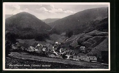 AK Wieda /Südharz, Blick auf Kastental