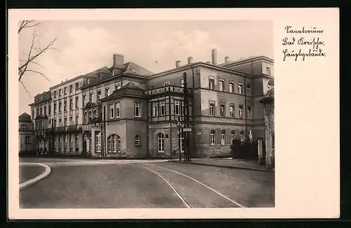 AK Bad Kreischa, Sanatorium, Hauptgebäude