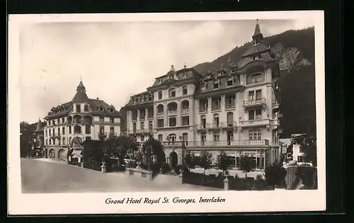 AK Interlaken, Grand Hotel Royal St. Georges, Strassenansicht
